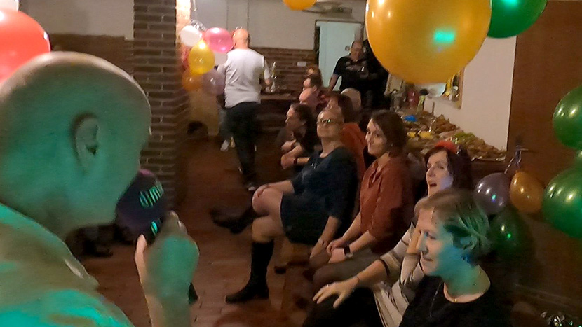 DJ Miki / Moderování her, tentokrát na oslavě narozenin Jindry