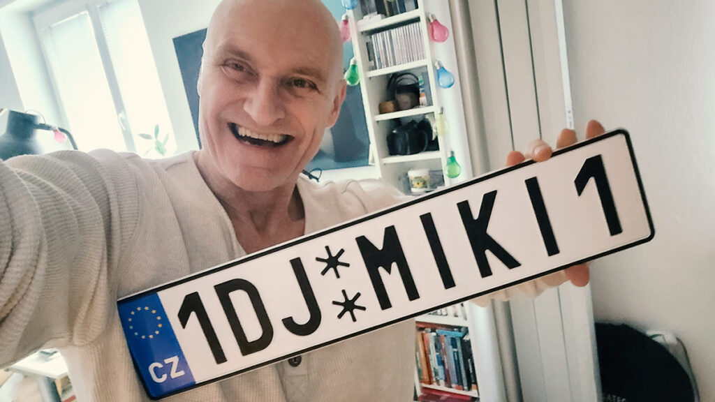 DJ Miki / nová SPZka je doma!