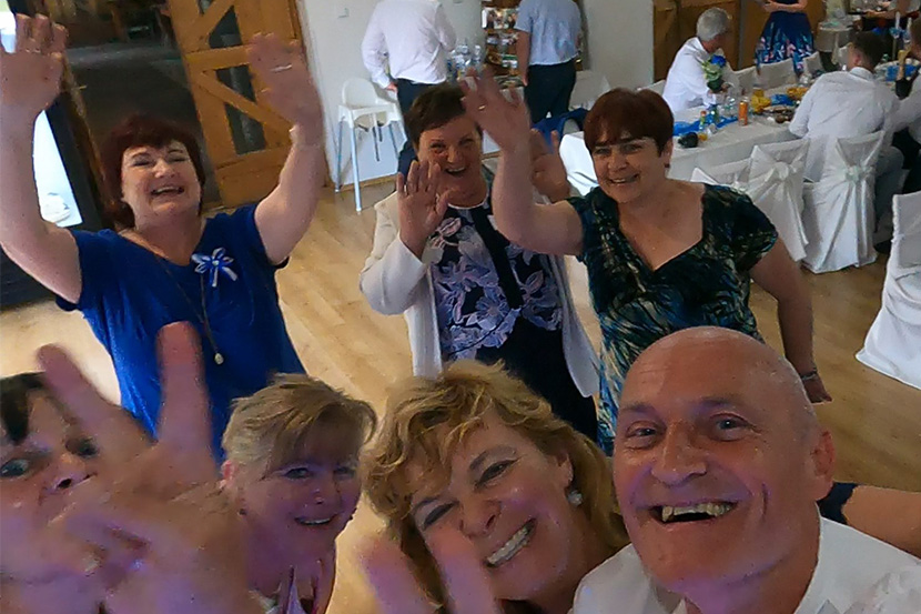 DJ Miki na svatbě Katky a Marka, Hotel Rusava