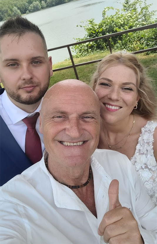 DJ Miki a novomanželé Izabela a Roman, Jaškovská krčma, Těrlicko