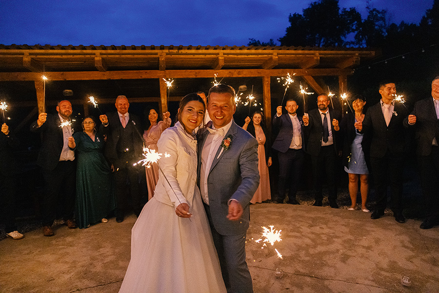 Focení i hraní na svatbě Adély a Jarka, Pod Břesteckou skalou